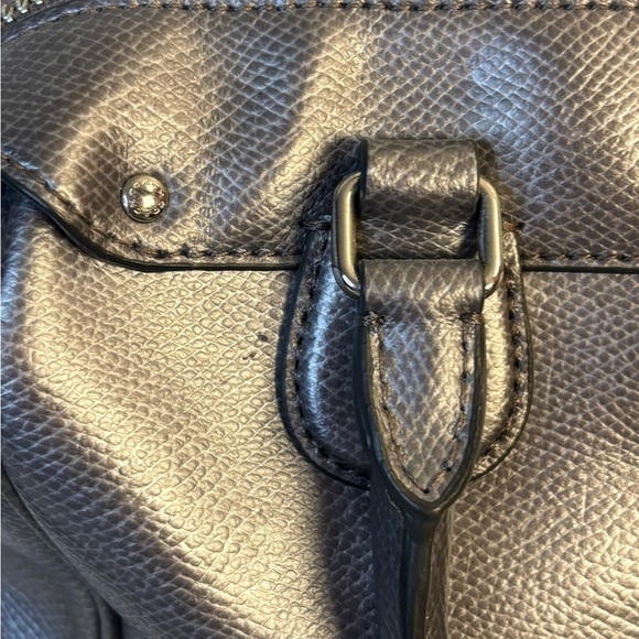 Coach Mini Bennett in Metallic Silver - Picture 4 of 7